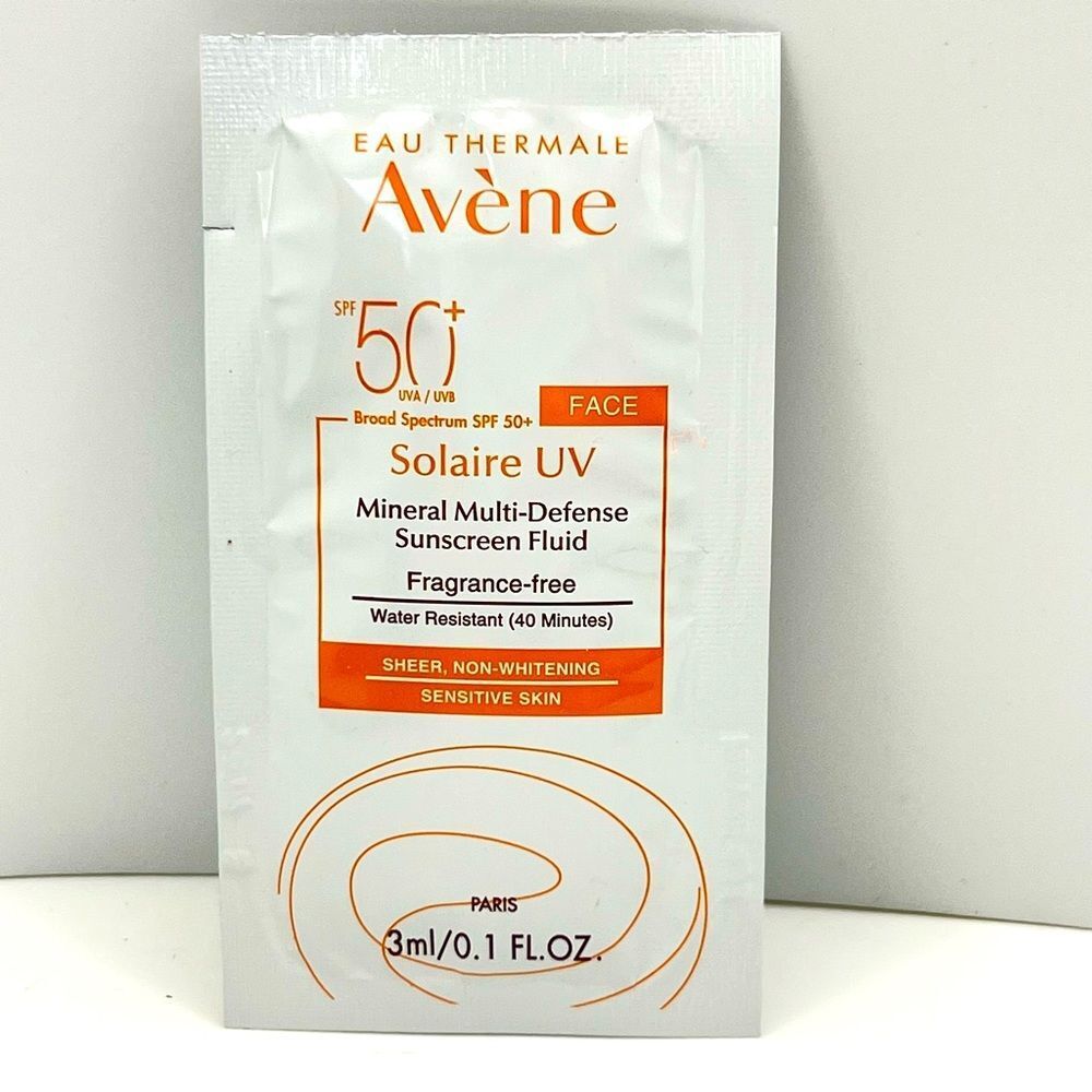 🌺🦋$Free EAU Thermale Avène SPF 50+ Solaire UV Mineral Multi-Defense Sunscreen